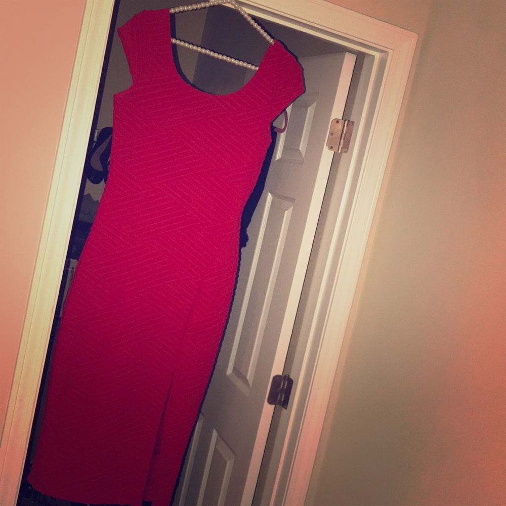 Sexy Fitted Red Dress -worn once